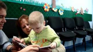 Makai seeing his future family at St Petersburg Russia Orphanage [upl. by Rehpoitsirhc]