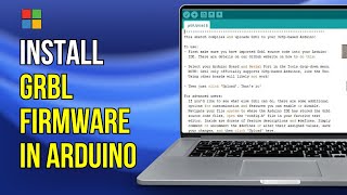 How to Install GRBL firmware in Arduino Complete Guide [upl. by Gavette]