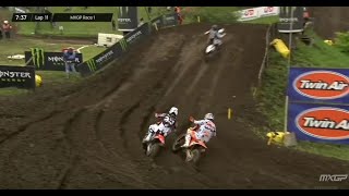 Herlings vs Gajser MXGP Race 1  Liqui Moly MXGP of Germany 2024 [upl. by Lina514]