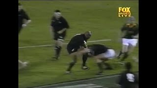 Jonah Lomu runs through a dozen Springboks [upl. by Ayokahs]