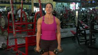 How to Do Side Dumbbell Lateral Raises [upl. by Budding]