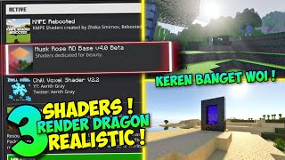 3 SHADER MCPE 120 TERBAIK SAAT INI   Shaders for mcpe 120  mcpe shaders 120  shaders [upl. by Tamarah437]