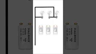 Tube light starter chaser circuitshortsfeed youtubeshorts [upl. by Inad]