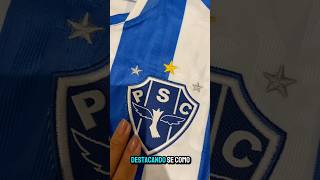 Bora comigo conhecer a nova camisa do Paysandu futebol camisa camisadetimes [upl. by Yeldoow]