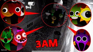 DONT PLAY SPRUNKI INCREDIBOX HORROR AT 3AM  CURSED SPRUNKI CHARACTERS CAME TO MY HOUSE [upl. by Eibot541]