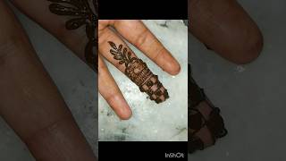 finger mehndi design shorts trending hennatattoo youtubeshorts mehandi heena arebic viral [upl. by Mcmaster850]