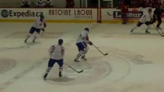 Andreas Engqvist Highlights  Habs Development Camp 2010 [upl. by Hoseia]