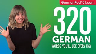 320 German Words Youll Use Every Day  Basic Vocabulary 72 [upl. by Graves79]