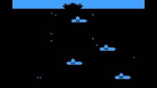 CoinOp Games 1977  Depthcharge Gremlin MAME [upl. by Uhayile]