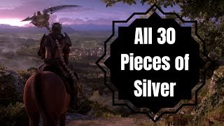 Dantes Inferno All 30 Pieces of Silver Locations [upl. by Mirna]