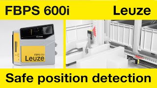 Safe position detection on highbay storage devices with one sensor  world innovation FBPS 600i [upl. by Eustace]