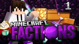 Minecraft Factions Lets Play E1  The Beginning [upl. by Celik]