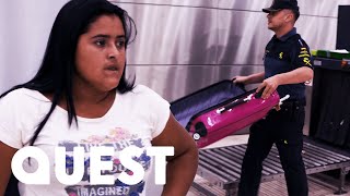 Customs Officer Detains Innocent Honduran Woman  Border Control Spain [upl. by Bealle]