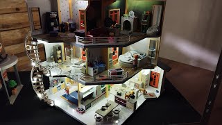 AMENAGEMENT 🏠 Playmobil  Maison moderne 9266  étage supplémentaire [upl. by Shetrit]