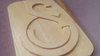 Galatasaray Logo Wooden Hand Carving [upl. by Atilrep]