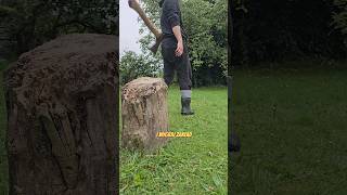 JAK PORĄBAĆ DREWNO BEZ SIEKIERY 🪓 tutorial bushcraft drewno poradnik [upl. by Atinrehs362]