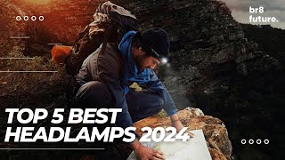 Best Headlamps 2024 🔦⚡ Top 5 Best Headlamps In 2024 [upl. by Aelber]