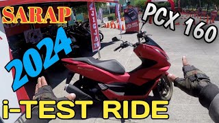 2024 HONDA PCX 160 TEST RIDE ❤️ [upl. by Hermie]