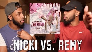 NICKI MINAJ VS REMY MA quotSHETHERquot quotMAKE LOVEquot REVIEW AND REACTION MALLORYBROS 4K [upl. by Regnig]