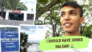 NLSIU Student Going to NALSAR  Top Law Colleges  Life at Law School EP14 [upl. by Ailehs175]