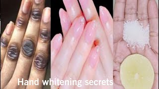 Permanent hand whitening secrets  Hand whitening secrets at home  Hand whitening secrets [upl. by Annadroj]