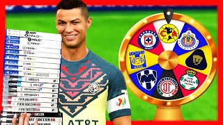 RESIMULE LA CARRERA DE CR7 pero EN LA LIGA MX [upl. by Anrev356]