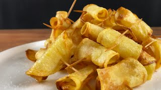 Potato snacks recipe  Easy potato chips [upl. by Anitsihc]