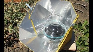 All Season Solar Cooker Review and Demonstration [upl. by Retsbew266]