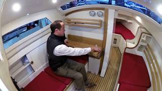 Inside the BayCruiser 26 from Swallow Yachts [upl. by Charley]