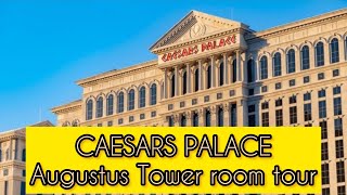 Caesars Palace virtual room tour  1 King Augustus tower [upl. by Analak]