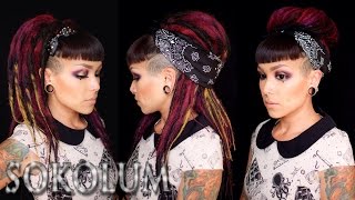 Styling Synthetic Dreads [upl. by Anoek]