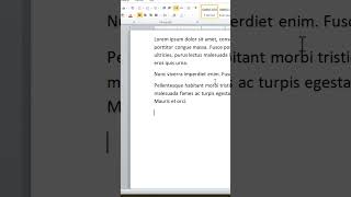 Create a dummy paragraph in MS Word mohsininstitute msword [upl. by Iren]