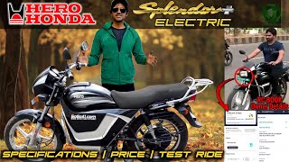 Electric Splendor Test Ride Speed Performance  Convert Petrol to Electric RTO Approved in TN [upl. by Natalya575]