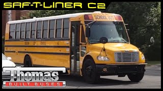 Thomas SafTLiner C2 School Bus  Decatur City Schools bus 46 [upl. by Ahsekram]