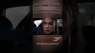 Bonds Epic Mountain Car Chase No Time to Die Thrillscarchasescene movie thrillermovies [upl. by Callie69]