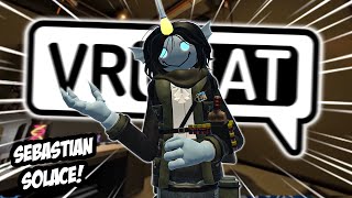 SEBASTIAN SOLACE TRIES TO SELL STUFF IN VRCHAT  Funny VRCHAT Moments [upl. by Frey815]