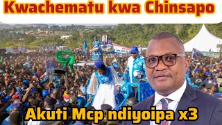 MCP ndiyoipa X3 atero ena ku nsonkhano wa Dpp lero pocheza ndi Brian Banda kwa Chinsapo [upl. by Etterraj123]