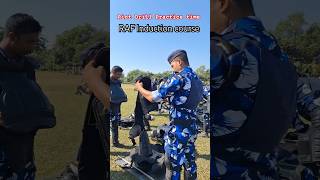 RAF Induction Training Video Riot Drill Practice Video motivation copssaurav training [upl. by Arual]