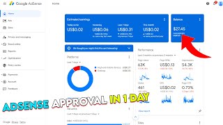 Fast Google Adsense Approval For Blogger  How To Get Adsense Approval For Blogger 2024 [upl. by Lull]