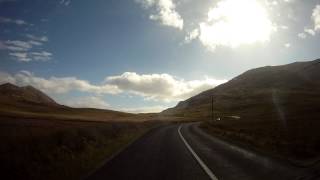 Scenic Drive Connemara Maum to Maams Cross County Galway Ireland Great Scenery [upl. by Dunseath]