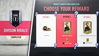 Which Division Rivals Rewards Should YOU Take Coins vs Untradeable Packs vs Tradeable Packs FIFA20 [upl. by Alicia]