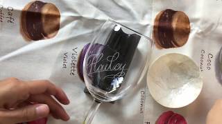 How to Engrave Wine Glass [upl. by Siramaj]