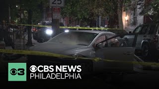 Teenagers crash stolen car in Philadelphia and more news [upl. by Esenahs]