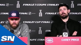 Carey Price And Shea Weber Reflect On Disappointing Finish To Playoffs For Canadiens [upl. by Cida]