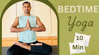 Bedtime Yoga For Deep Sleep Release Muscles Calm Mind Relaxation [upl. by Tiffa]