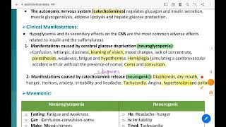 L9 Toxo  Antidiabetic amp hypoglycemic drugs Forensic amp Toxo 41 [upl. by Elleinwad69]