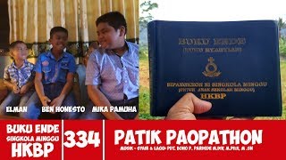 Patik PaOpathon  Buku ende Sekolah Minggu HKBP [upl. by Spain]