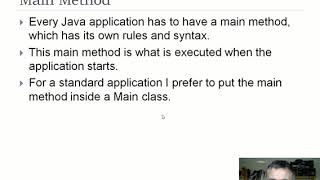 CST 3130 – Week 4  Lecture 5 Java  David Gamez [upl. by Ydarg]