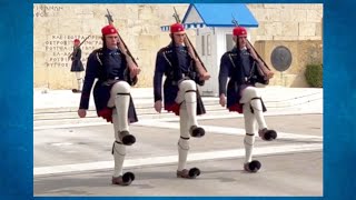 Evzones  Greek Presidential Guard [upl. by Jit]