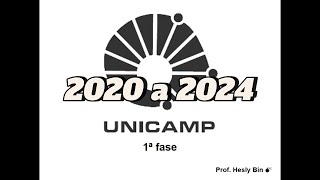 Análise Unicamp 1ª Fase 20202024 [upl. by Redyr747]